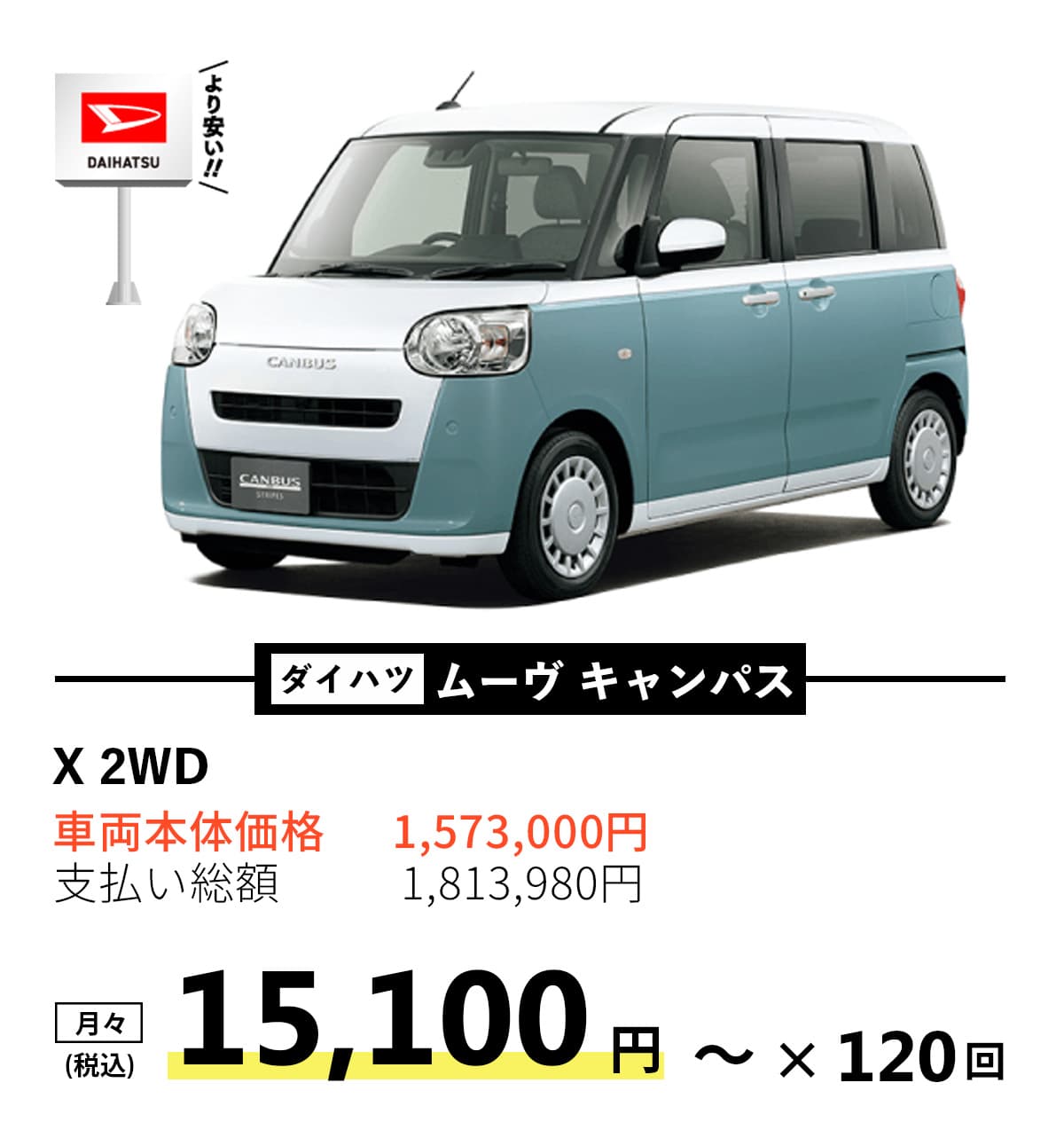 ダイハツ ムーヴキャンパス